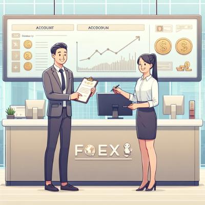 Enkel och smidig process för att öppna konto på Forex Bank
