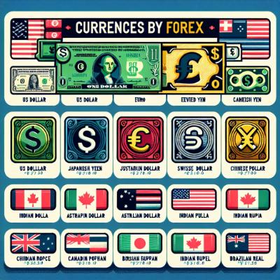 Valutor hos Forex: En komplett lista över erbjudna valutor